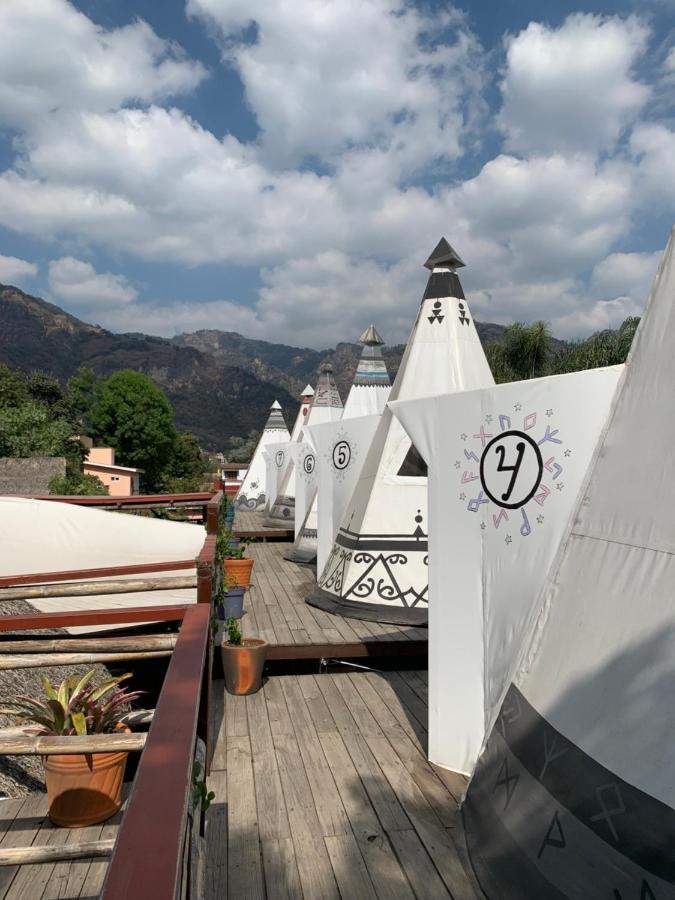 Fungi Tipis Hotel Tepoztlán Kültér fotó